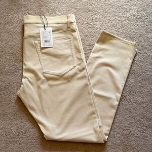 Theory Cream Raffi neoteric twill